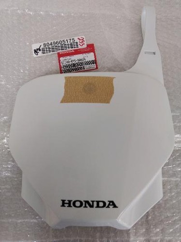 New oem front number plate - new,
